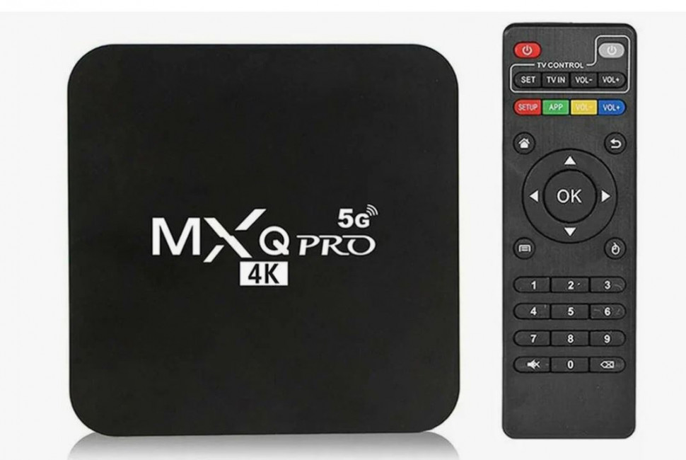 MXQ Pro 4K 5G 1/8GB Смарт-приставка Android 11