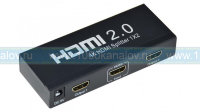 INVIN HD102 — Делитель HDMI (v.2.0) на 2 выхода
