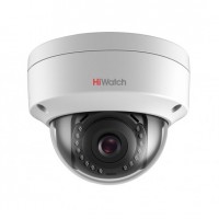Hikvision HiWatch DS-I202(C) — 2Мп купольная IP-видеокамера с ИК-подсветкой до 30 м