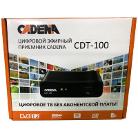 Цифровой эфирный ресивер Cadena CDT-100