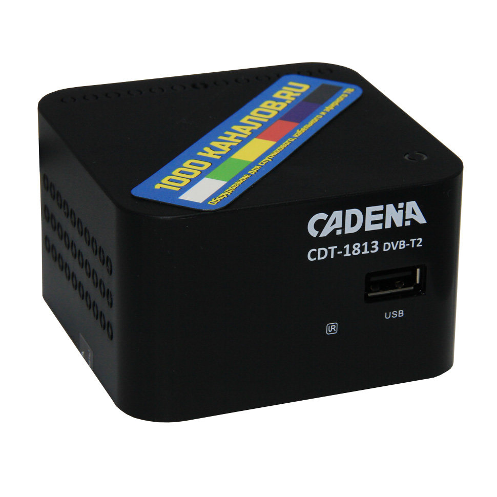 Цифровой эфирный ресивер CADENA CDT-1813