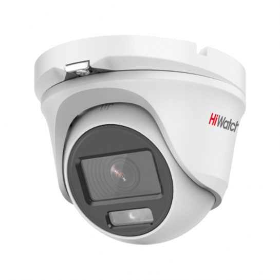 Hikvision HiWatch DS-T203L — 2Мп уличная HD-TVI-видеокамера с технологией ColorVu