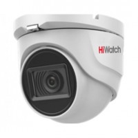 Hikvision HiWatch DS-T503A — 5Мп уличная HD-TVI видеокамера с EXIR-подсветкой до 30м и микрофоном