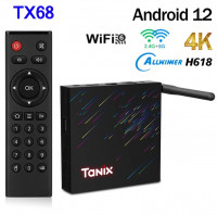 Смарт ТВ приставка Tanix TX68 2/16 Гб. Android 12