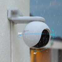 Поворотная Wi-Fi камера с двойным объективом Ezviz CS-C8PF