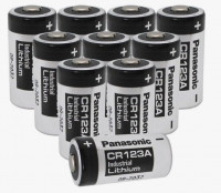 Батарейки Panasonic Industrial CR123A Li-ion