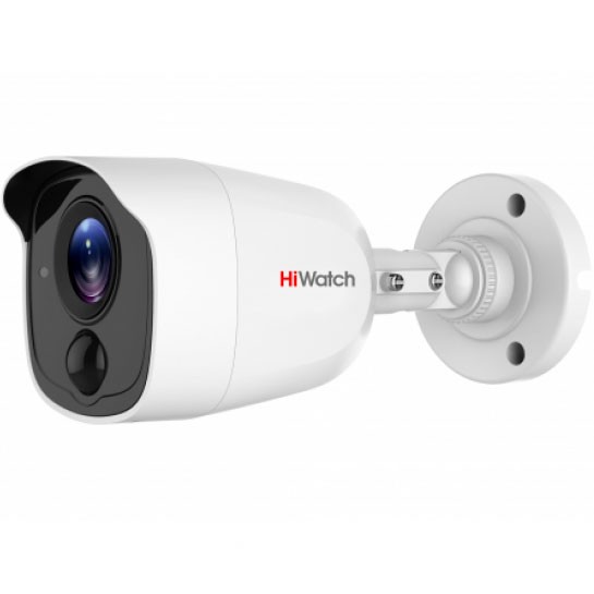 Hikvision HiWatch DS-T210(B) — 2Мп уличная HD-TVI видеокамера с PIR-датчиком и EXIR-подсветкой до 20м