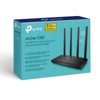 TP-Link Archer C80 - Двухдиапазонный гигабитный Wi-Fi роутер AC1900 с поддержкой Mesh и MU‑MIMO