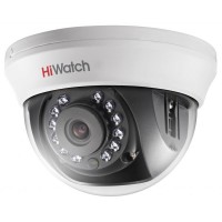 Hikvision HiWatch DS-T201(B) 2.8 mm — 2Мп купольная HD-TVI видеокамера с ИК-подсветкой до 20м 