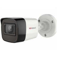 Hikvision HiWatch DS-T200A — 2Мп уличная HD-TVI видеокамера с EXIR-подсветкой до 30 м и микрофоном