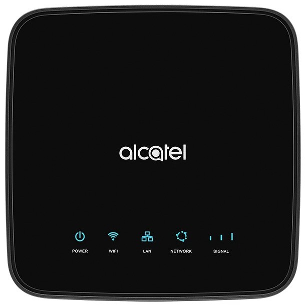 Alcatel LinkHUB HH40V — Wi-Fi роутер чёрный
