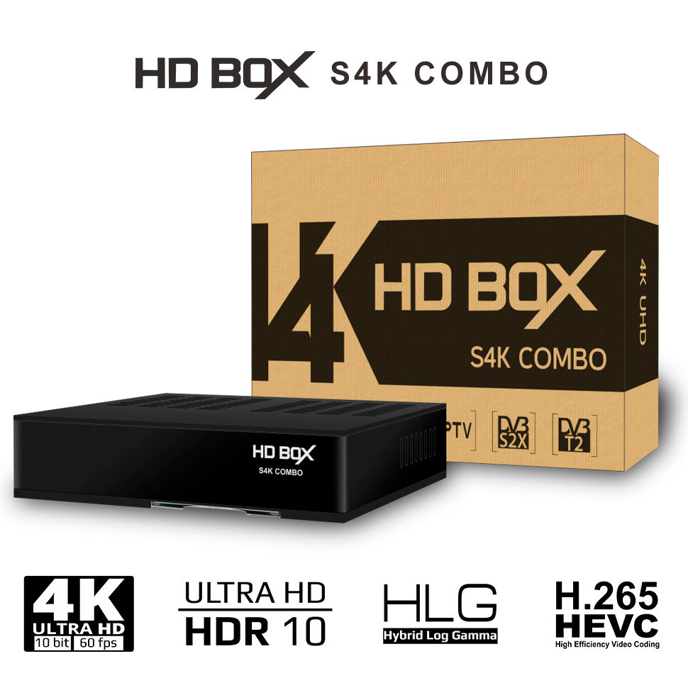 Комбо-ресивер HD BOX S4K Combo