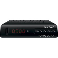 World Vision Foros Ultra — Комбинированный DVB-S2/T2/C ресивер