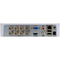 HD-TVI регистратор Hikvision HiWatch DS-H208QA — 8-канальный гибридный c AoC