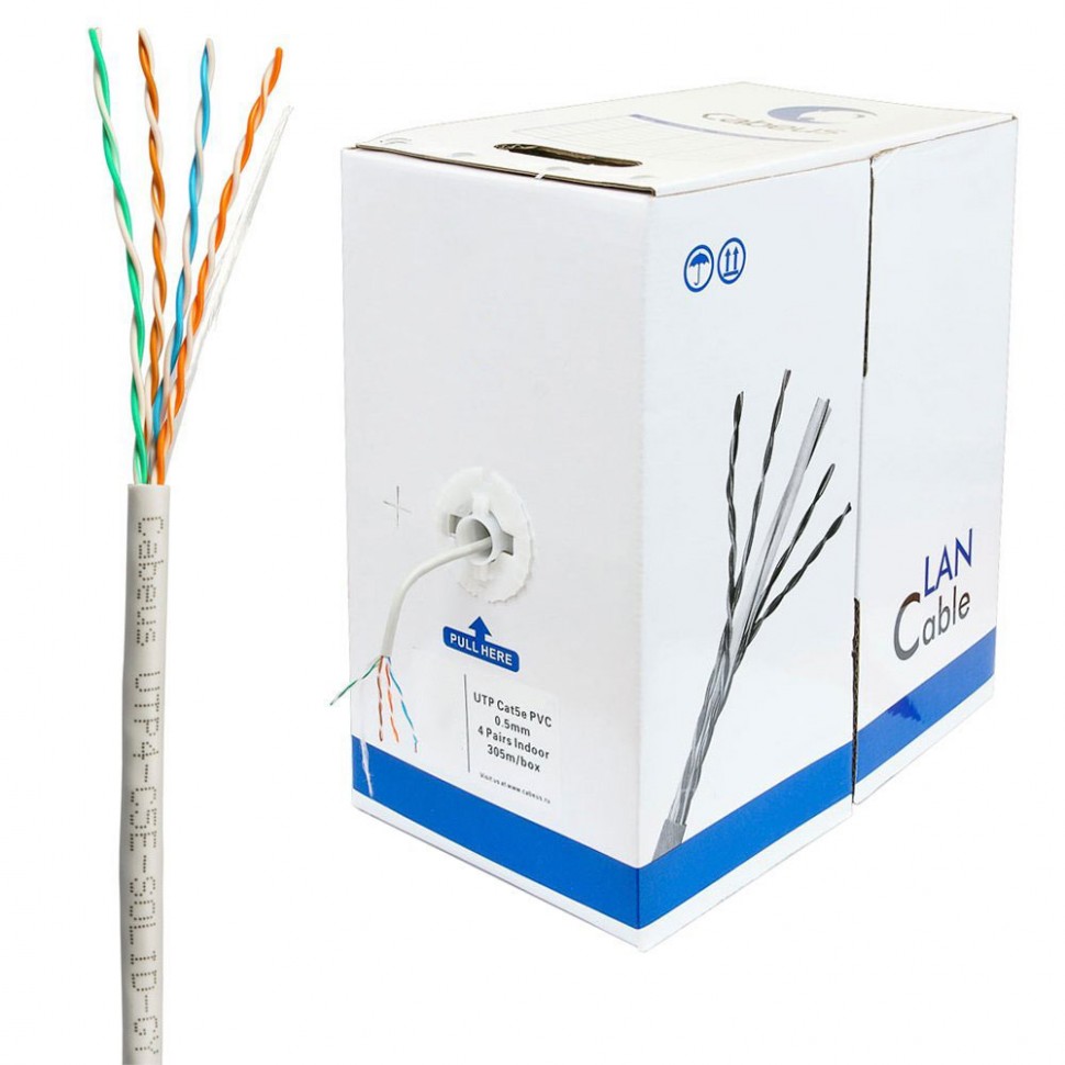 LAN кабель витая пара UTP CAT 5e (цена за 1 метр)